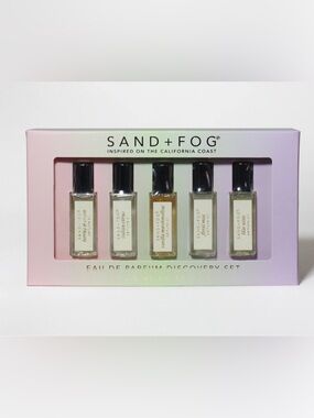 Sand + Fog Exploratory Perfume Oil Rollerball Set- Sweet Discovery Collection